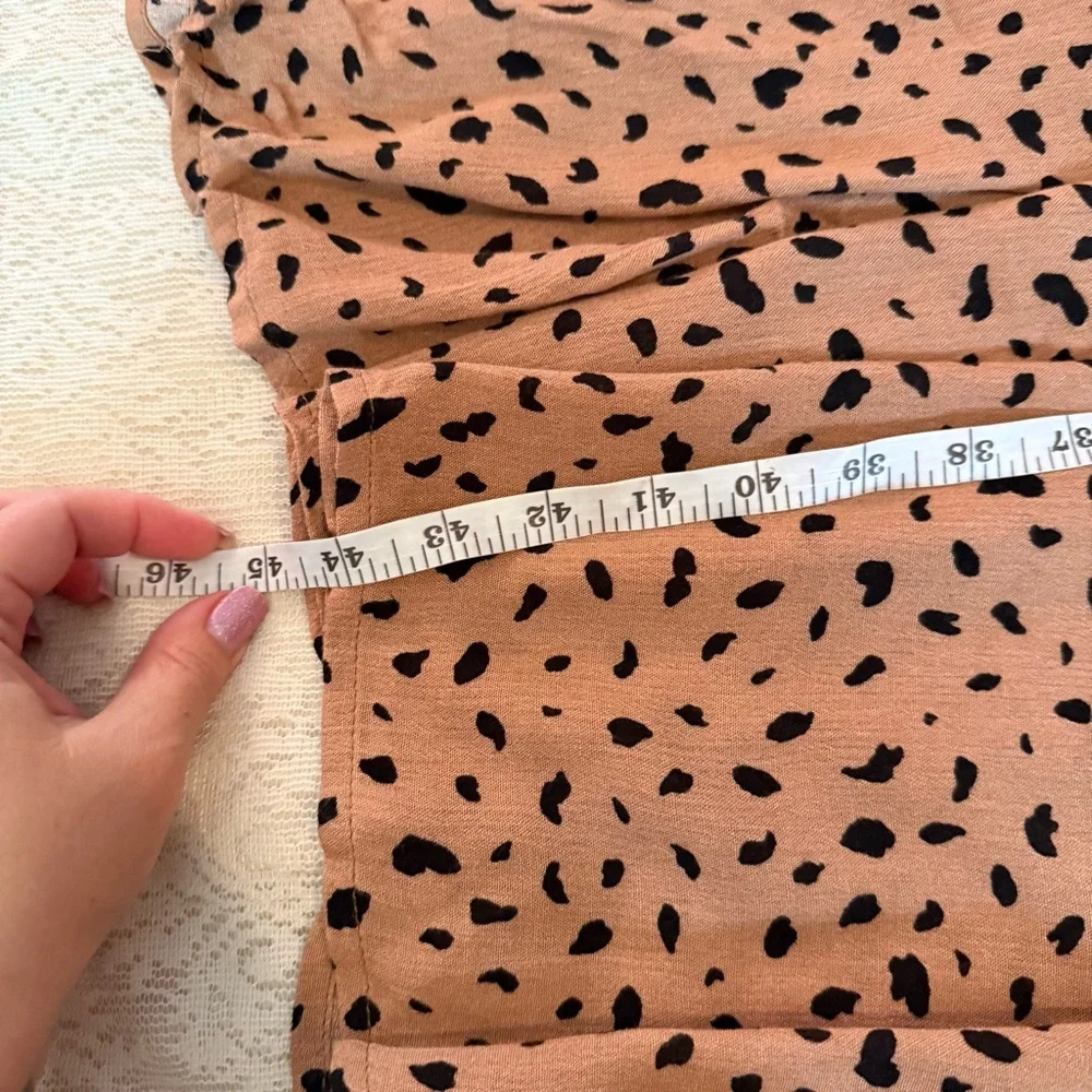 NWT Kaileigh stitch fix v-neck long sleeve tan maxi dress - Picture 4 of 9